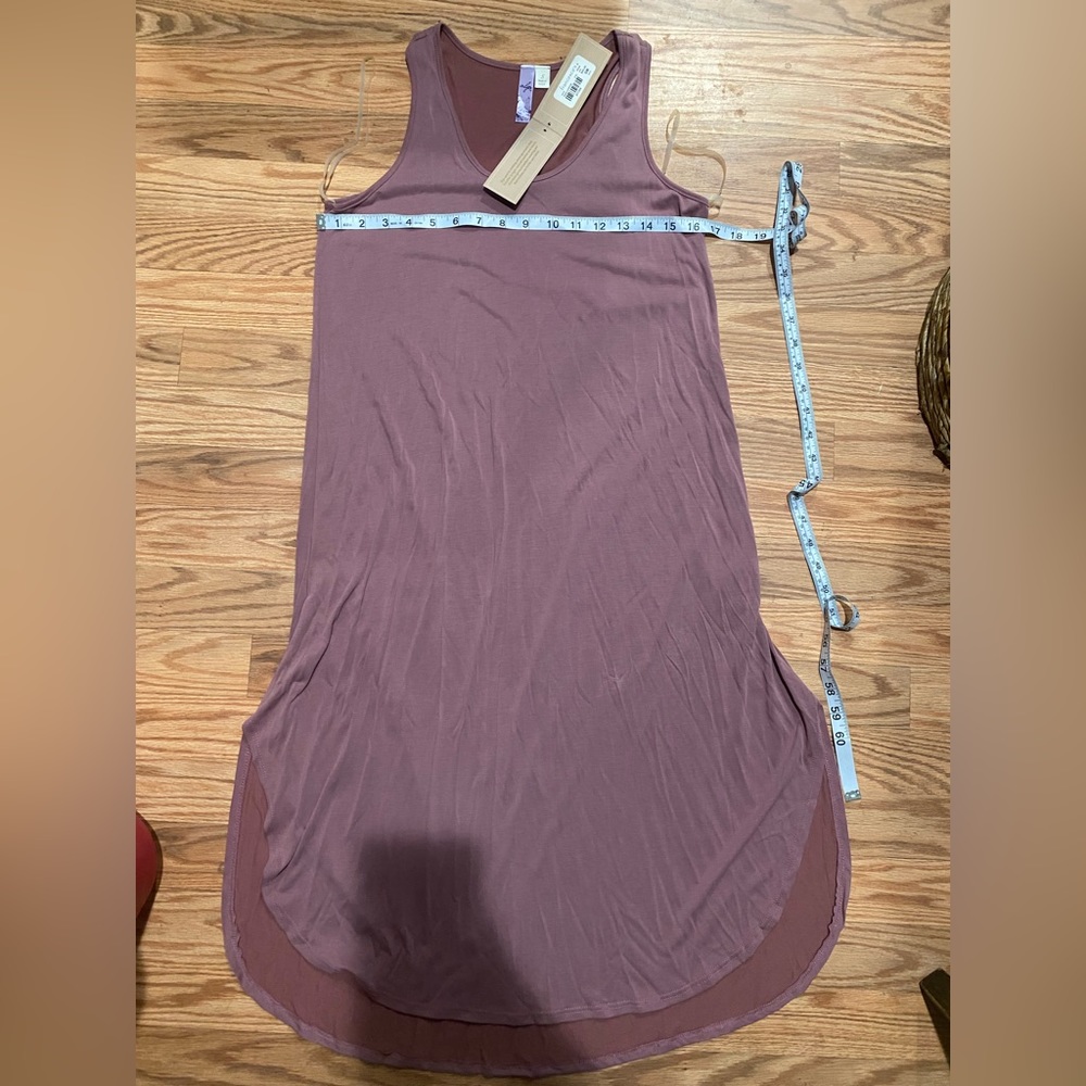 NWT mauve tank top dress in size women’s S.